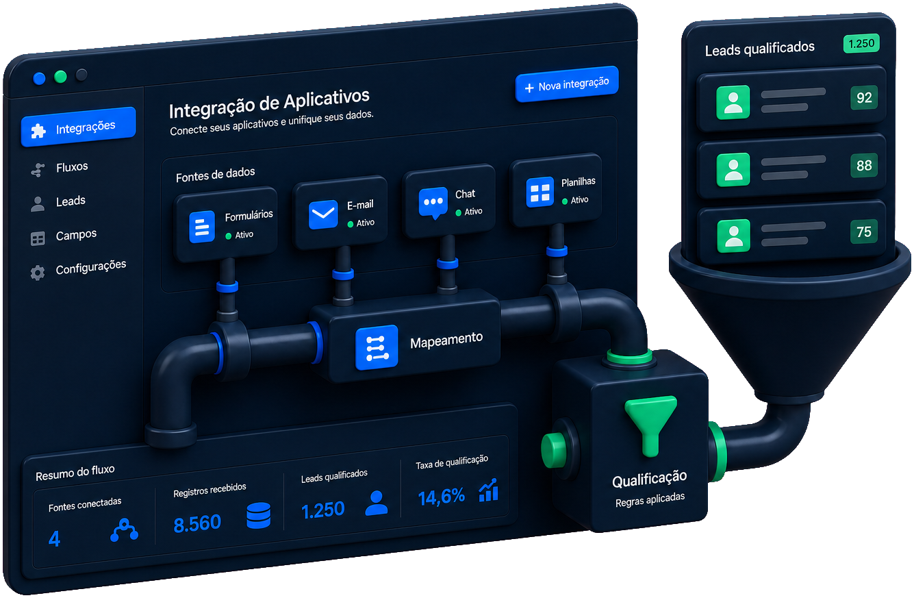 Seu app próprio ligado ao CRM