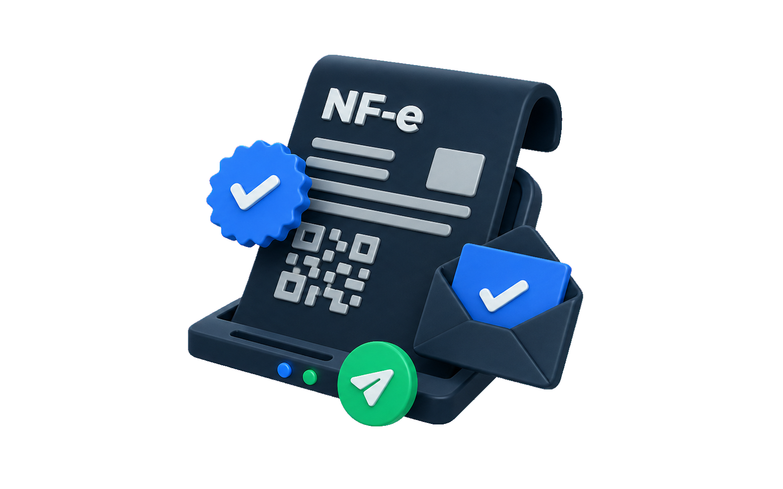 NFe emitida na confirmação