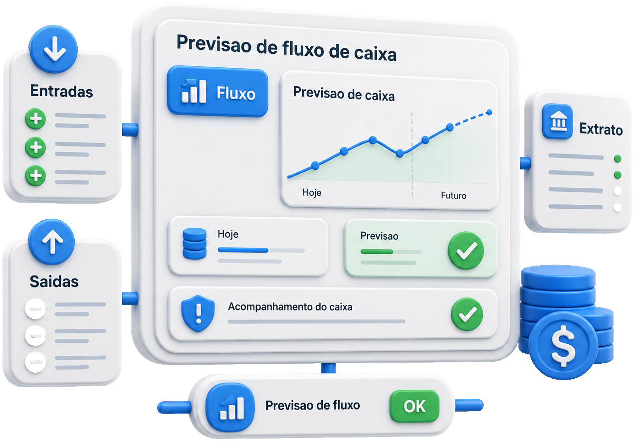 Previsão de fluxo de caixa