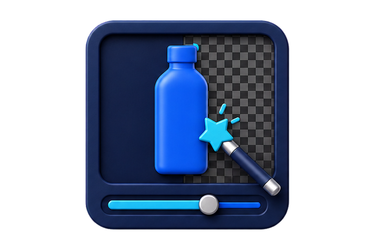 Recorte de fundo com controle fino