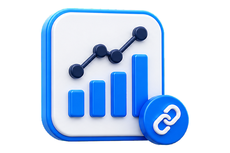 Analytics de trinta dias por link