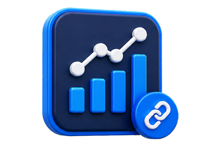 Analytics de trinta dias por link